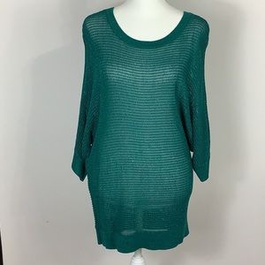 Apt 9 green metallic threading 3/4 dolman sleeve size XL 3 for $20